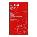 Кофеварка Luazon LKM-654, капельная, 900 Вт, 1.2 л, чёрная, фото 10