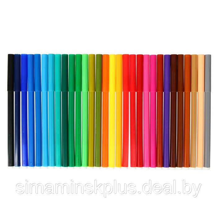 Фломастеры 30 цветов 1.8 мм Centropen 7790 "Пингвины", пластиковый конверт, линия 1.0 мм - фото 2 - id-p199621916