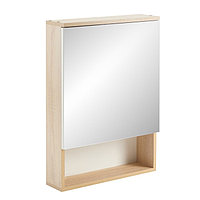 Зеркало-шкаф "Вена 50" белый/сонома, 50 х 70 х 13,6 см