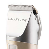 Машинка для стрижки Galaxy LINE GL 4158, 12 Вт, АКБ, 4 насадки, керамические лезвия, фото 3