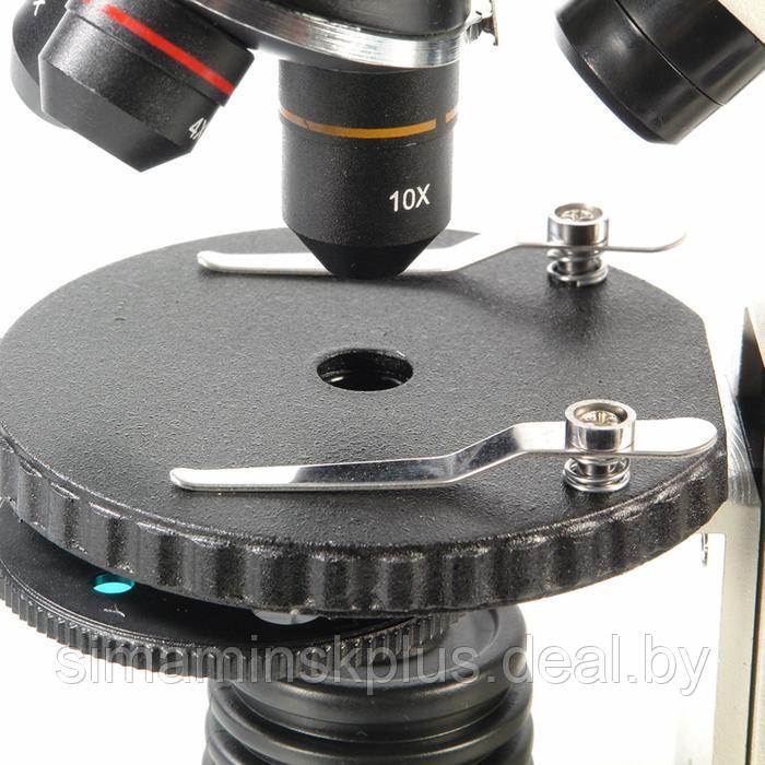 Микроскоп школьный Эврика 40х-1280х в текстильном кейсе - фото 10 - id-p199623372