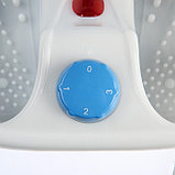 Массажная ванночка для ног Centek CT-2604, 65 Вт, 3 режима, ИК-нагрев, голубая, фото 3