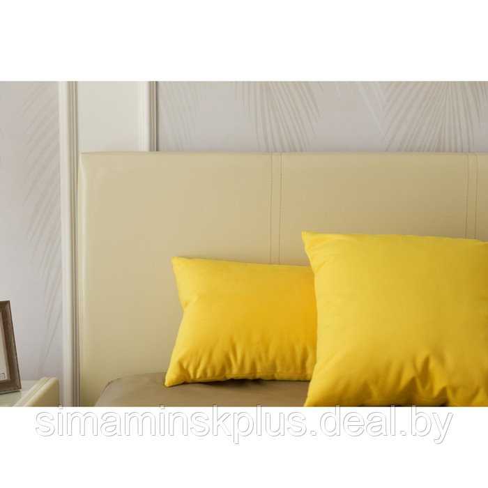 Кровать «Атриум» без ПМ, 1400×2000 мм, встроенное основание, цвет nice beige - фото 5 - id-p177045968