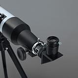 Телескоп настольный 90 кратного увеличения, бело-черный корпус, фото 4