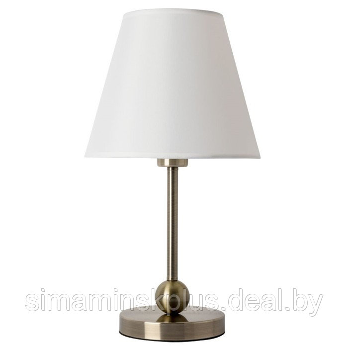 Настольная лампа ELBA, 1x60Вт E27, цвет бронза - фото 1 - id-p174616994