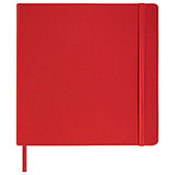 Скетчбук 140г/м 200*200 мм BRAUBERG ART CLASSIC 80л, кожзам, кремовая бумага, красный 113195, фото 10