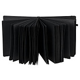 Скетчбук черная бумага 140г/м 200*200 мм BRAUBERG ART CLASSIC 80л, кожзам 113204, фото 9