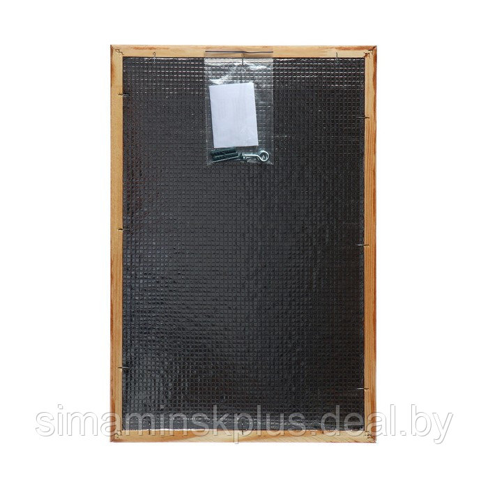 Доска магнитно-маркерная А3, 30х45 см, Calligrata, в деревянной рамке (морилка темная) - фото 10 - id-p174629890
