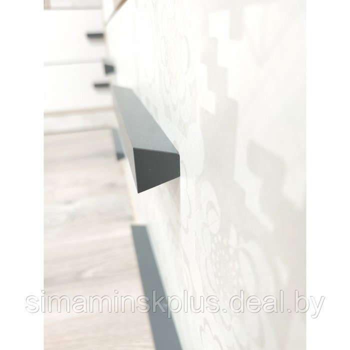 Шкаф двухдверный «Алиса №9», 900×500×2135 мм, цвет гикори джексон / спринт / белый - фото 8 - id-p213428742