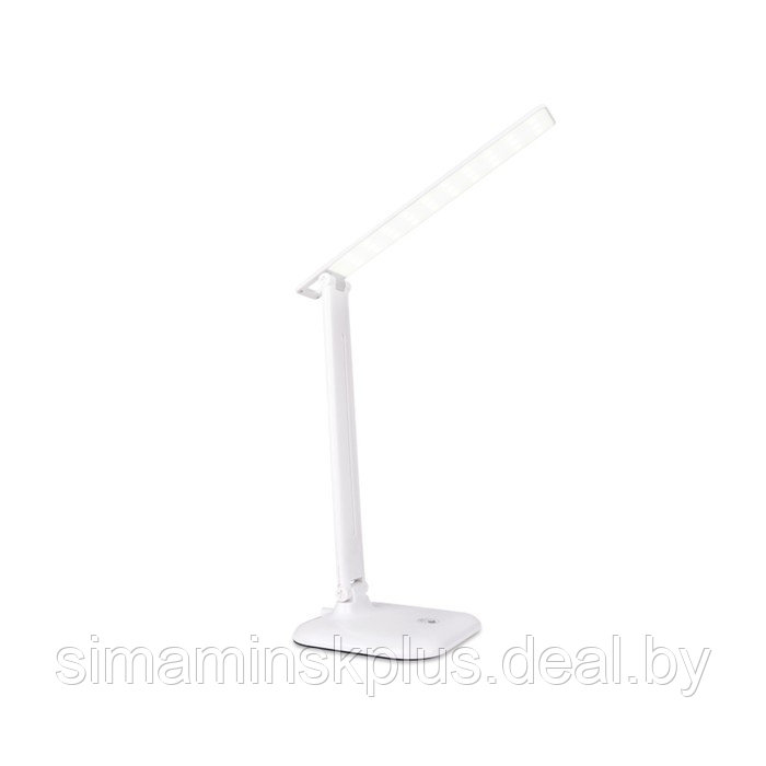 Светодиодная настольная лампа DE500, 9Вт, 150х150х605 мм, цвет белый - фото 1 - id-p216929636