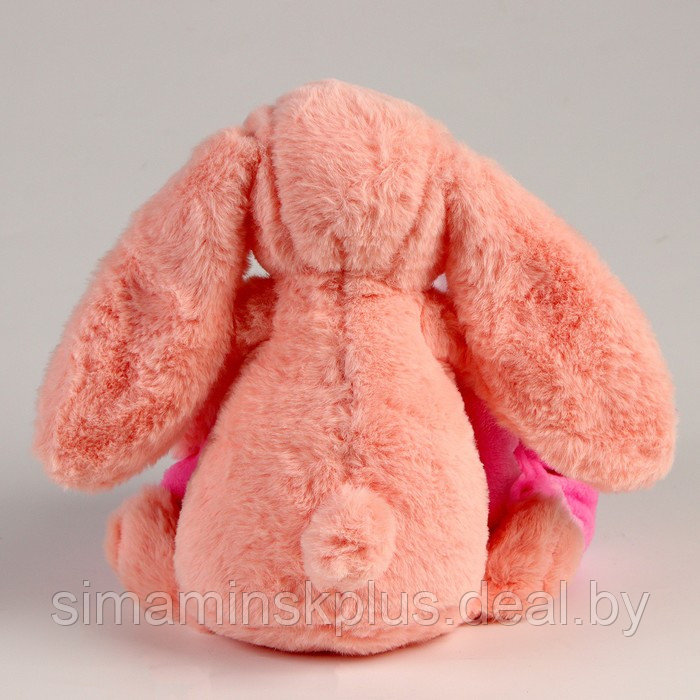 Мягкая игрушка с пледом «Зайка», цвет розовый - фото 6 - id-p214517596