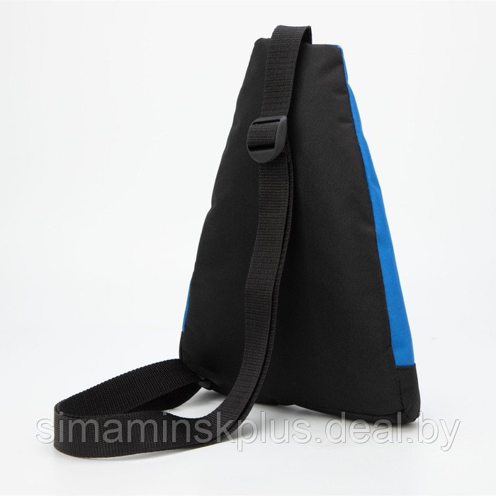 Рюкзак для обуви на молнии, до 35 размера, цвет синий - фото 2 - id-p174632328