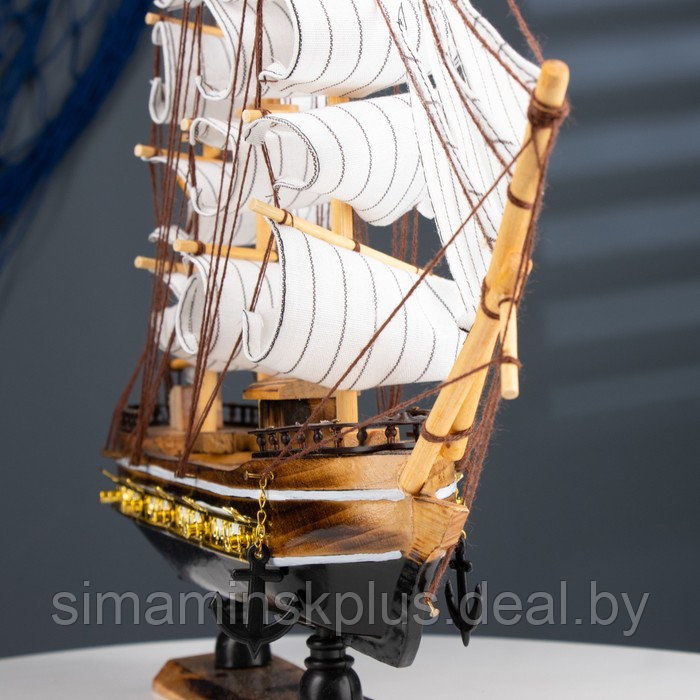 Корабль сувенирный средний «Атаго», микс, 38х44х7 - фото 2 - id-p214819205