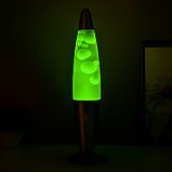 Светильник "Зеленые капли" E14 h=41см, фото 2