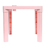 Детский стол с подстаканником, цвет розовый, фото 2