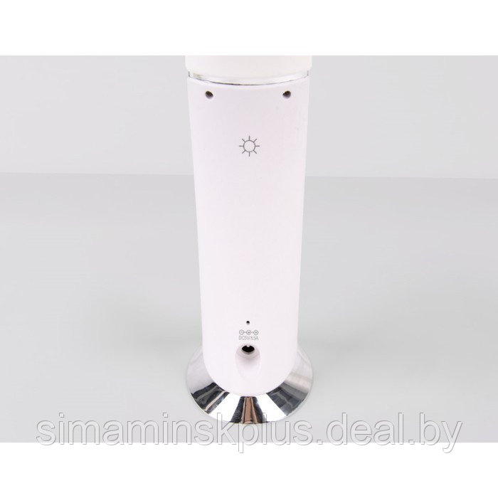 Светодиодная настольная лампа с дисплеем DE508, 6Вт, 90х65х505 мм, цвет белый - фото 5 - id-p216929668