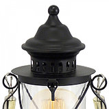 Настольная лампа BRADFORD 1x60Вт E27 венге 14x14x33см, фото 4