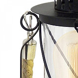 Настольная лампа BRADFORD 1x60Вт E27 венге 14x14x33см, фото 5