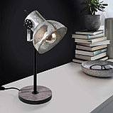 Настольная лампа BARNSTAPLE 40Вт E27, коричневый, чёрный, фото 2