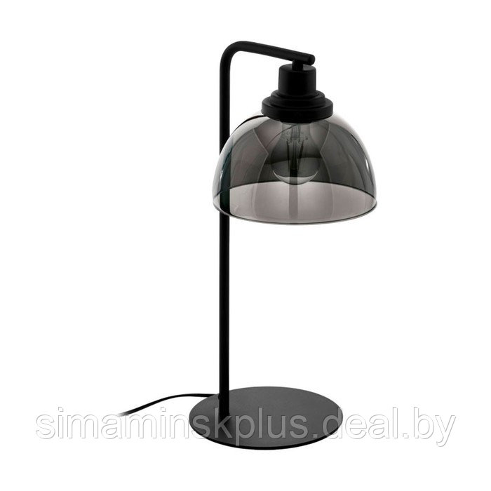 Настольная лампа BELESER, 1x60Вт E27, цвет чёрный - фото 1 - id-p192212537