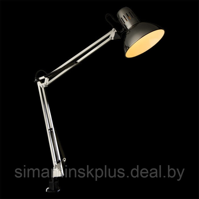 Настольная лампа Senior 1x40W E27 никель 17x17x85 см - фото 2 - id-p174617659