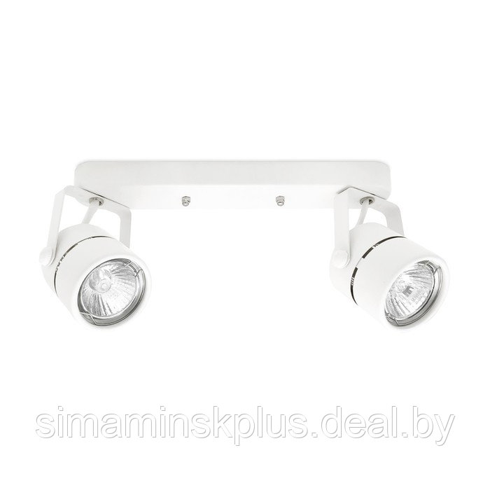 Накладной поворотный Светильник Ambrella light GU10/LED max 10 Вт, 60x60x130 мм, цвет белый - фото 2 - id-p216929725