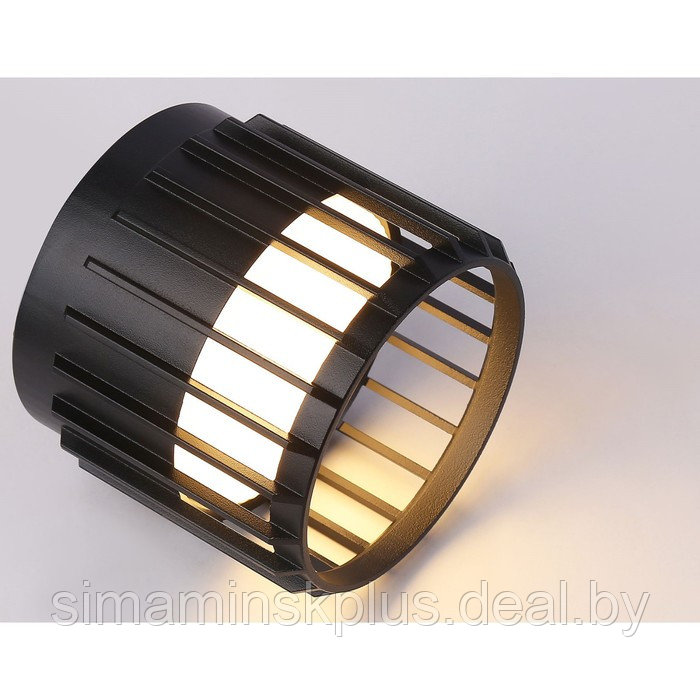 Накладной светильник со сменной лампой TN71155, GX53, 100х100х80 мм, цвет чёрный - фото 4 - id-p216929727