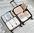 Дорожный набор органайзеров для чемодана Travel Colorful life 7 в 1 (7 органайзеров разных размеров) Серый, фото 7