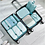 Дорожный набор органайзеров для чемодана Travel Colorful life 7 в 1 (7 органайзеров разных размеров) Серый, фото 10