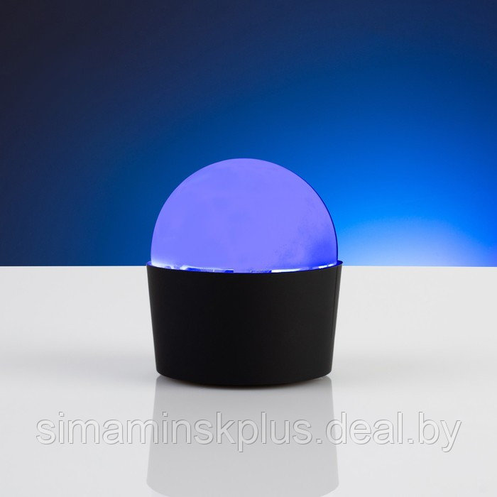 Световой прибор «Мини диско-шар» 8 см, реакция на звук, свечение RGB, 5 В - фото 2 - id-p174621498