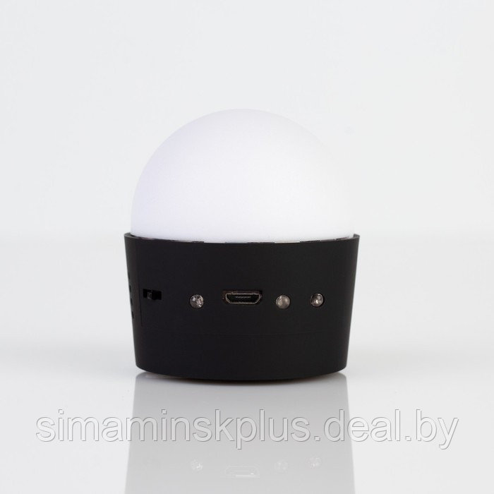 Световой прибор «Мини диско-шар» 8 см, реакция на звук, свечение RGB, 5 В - фото 8 - id-p174621498