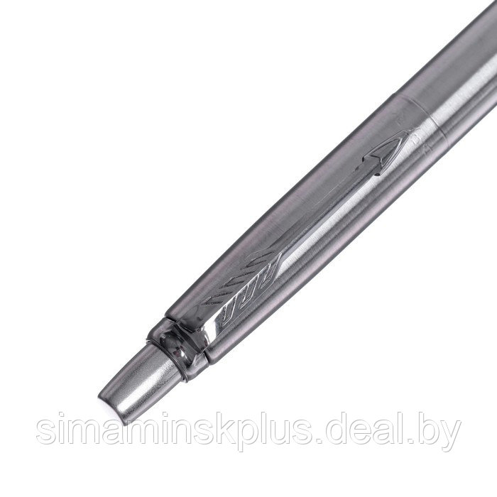 Ручка шариковая Parker Jotter Core Stainless Steel CT M, корпус из нержавеющей стали, серебристый матовый, - фото 5 - id-p199794771