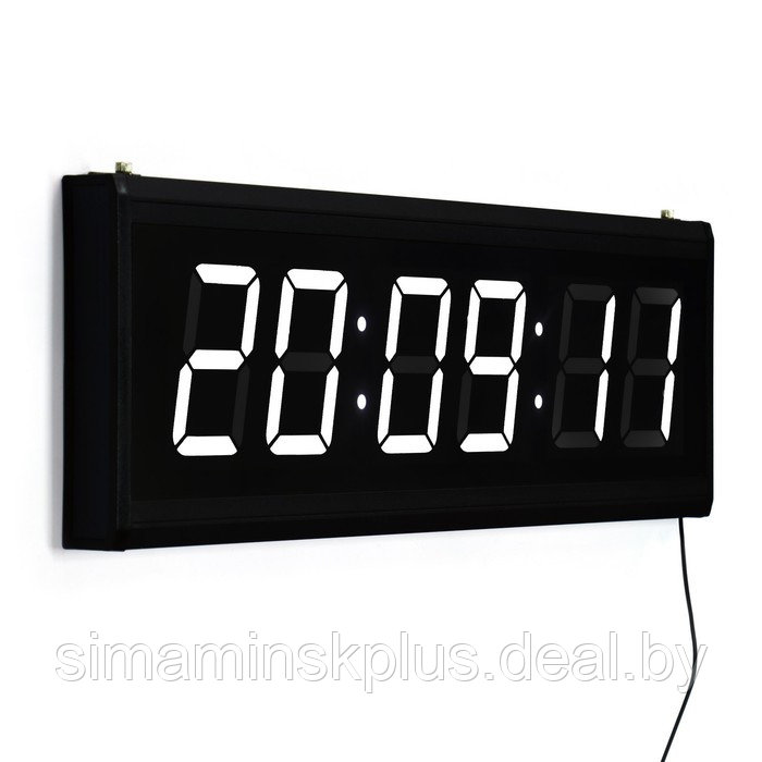 Часы электронные настенные, с будильником, 20 х 3 х 60 см - фото 3 - id-p199620600