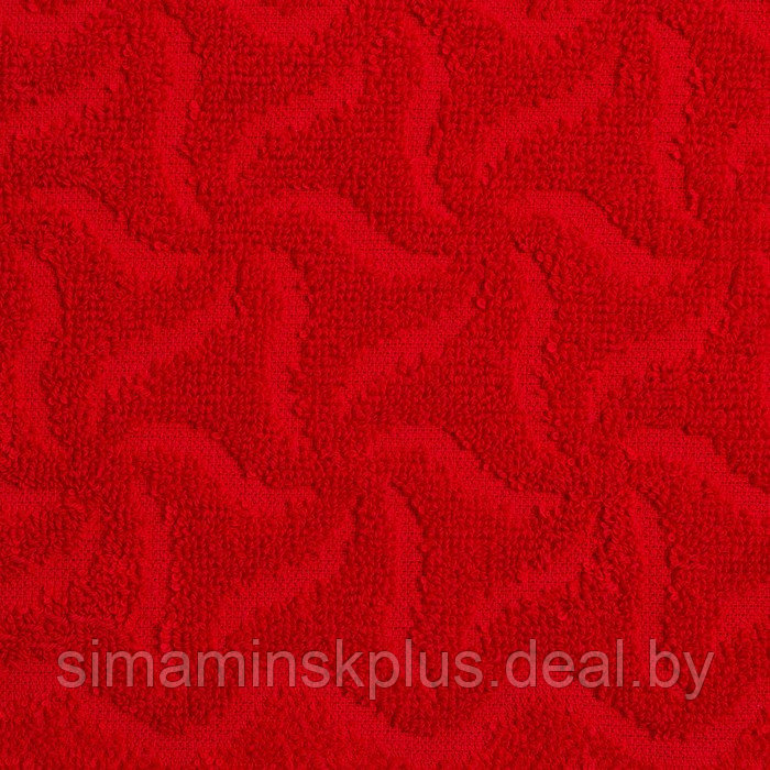 Полотенце махровое «Радуга» цвет красный, 70х130 см, , 295г/м2 - фото 4 - id-p174979678