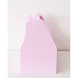 Карандашница «Домик», розовая, фото 4