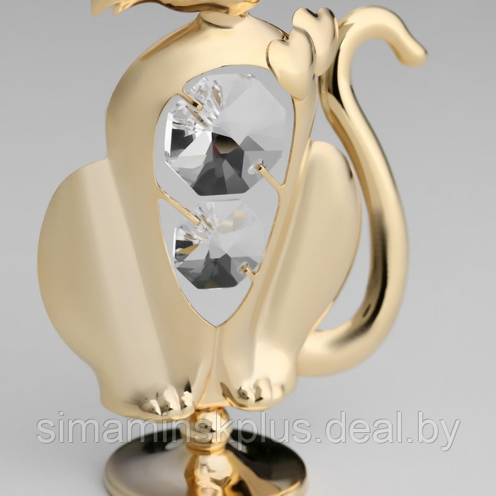 Сувенир "Кот", с кристаллами - фото 4 - id-p190046782