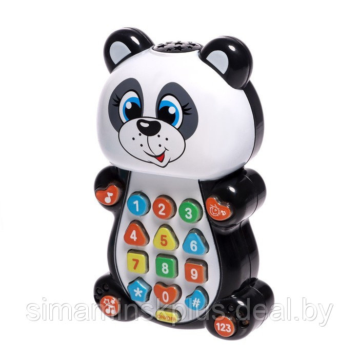Игрушка музыкальная обучающая «Панда», с проектором, работает от батареек - фото 2 - id-p200354099