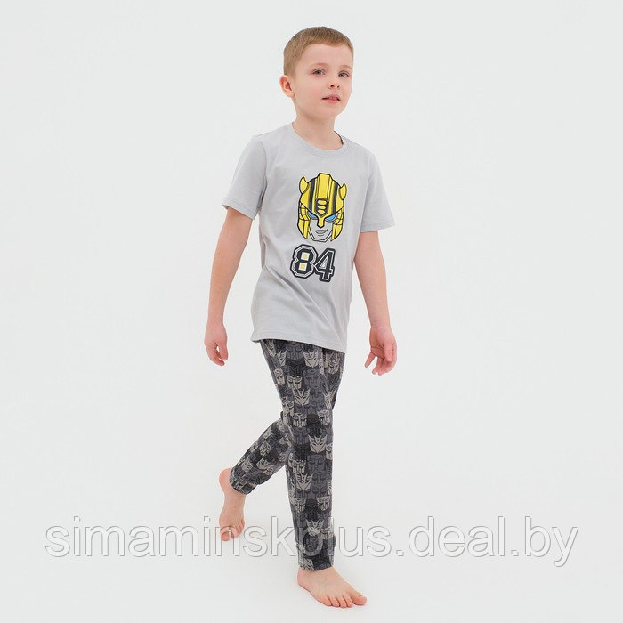 Пижама детская для мальчика Трансформеры, рост 98-104 - фото 4 - id-p176832662