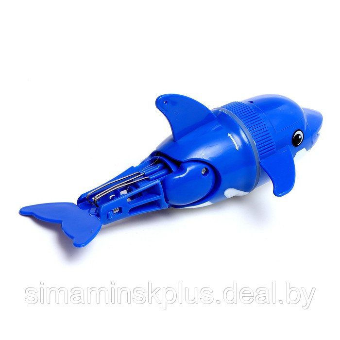 Милый китёнок, плавает в воде, работает от батареек, цвет синий - фото 3 - id-p199919561