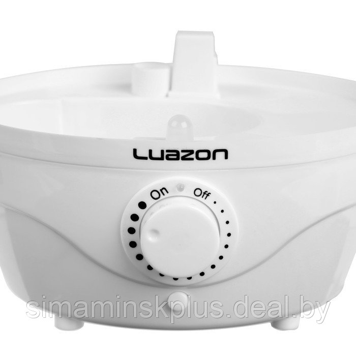Увлажнитель воздуха Luazon LHU-04, ультразвуковой, 18 Вт, 2 л, 35 м2, бело-голубой - фото 4 - id-p174610179