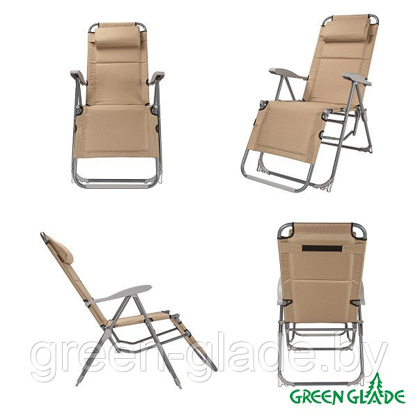 Кресло-шезлонг складное Green Glade 3219 - фото 3 - id-p86356486