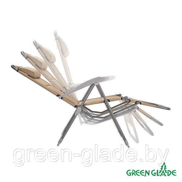 Кресло-шезлонг складное Green Glade 3219 - фото 7 - id-p86356486