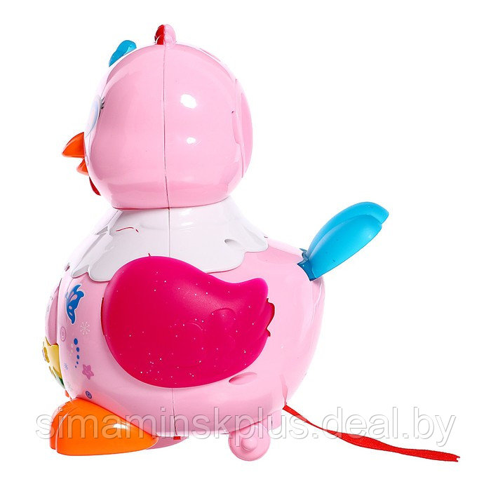 Развивающая игрушка «Курочка», световые и звуковые эффекты, несёт яица, МИКС - фото 3 - id-p199004576