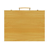 Набор для рисования в деревянном чемоданчике, складной, фото 8