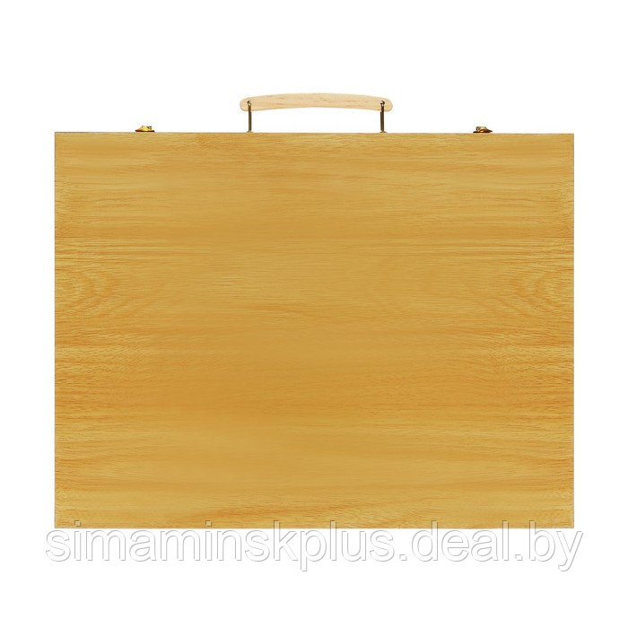Набор для рисования в деревянном чемоданчике, складной - фото 8 - id-p211522465