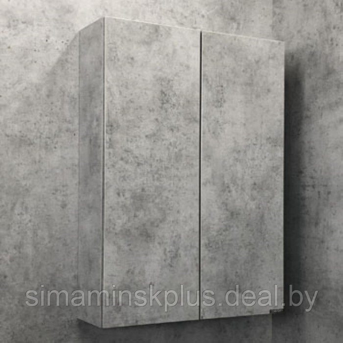 Шкаф подвесной COMFORTY «Осло-60», бетон светлый - фото 1 - id-p174607646