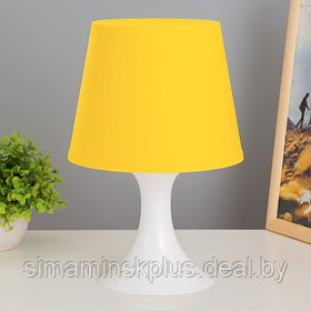 Настольная лампа 1340009 1хE14 15W желтый d=19,5 высота 28см