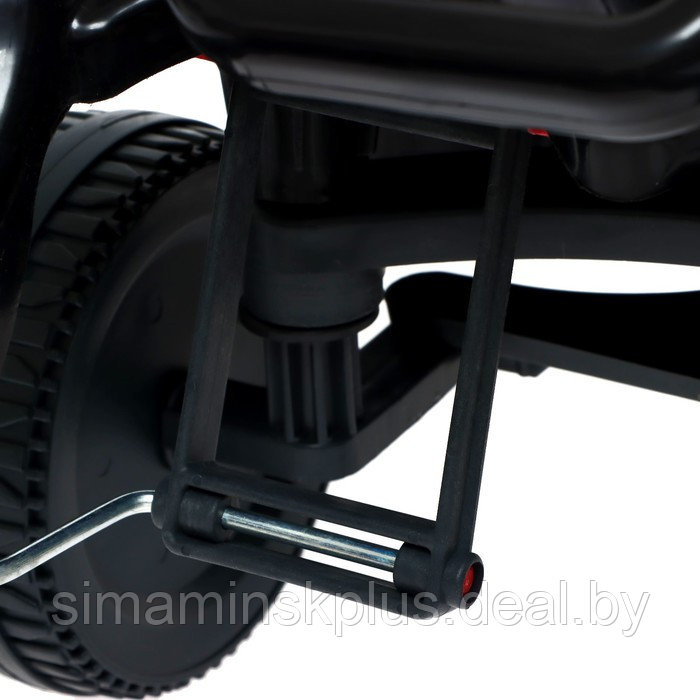 Машина-каталка педальная Cool Riders, с клаксоном, цвет чёрный - фото 7 - id-p211539385