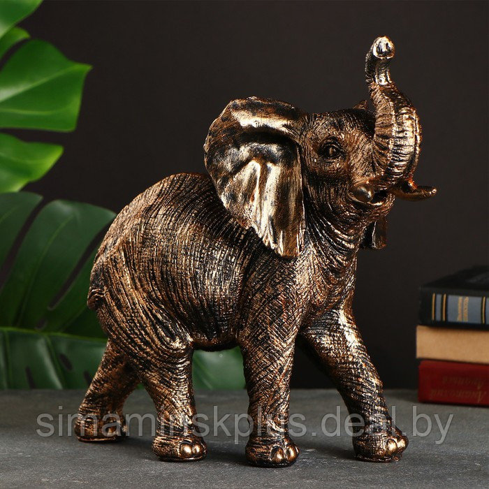 Фигура "Слон" бронза, 19х30х15см - фото 1 - id-p174623190
