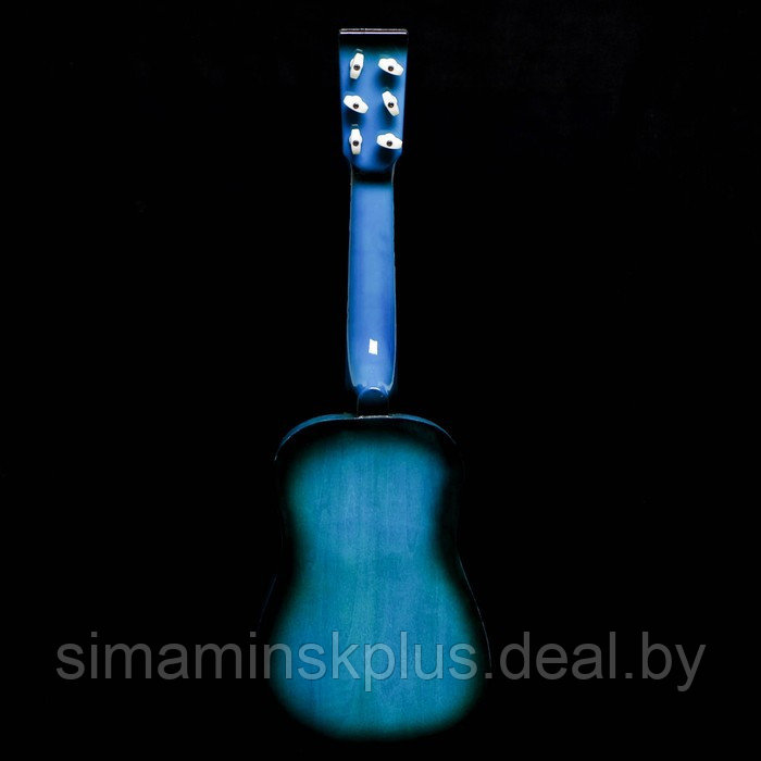Игрушка музыкальная «Гитара» в синем цвете, 57 × 19,5 × 9 см - фото 3 - id-p213432088